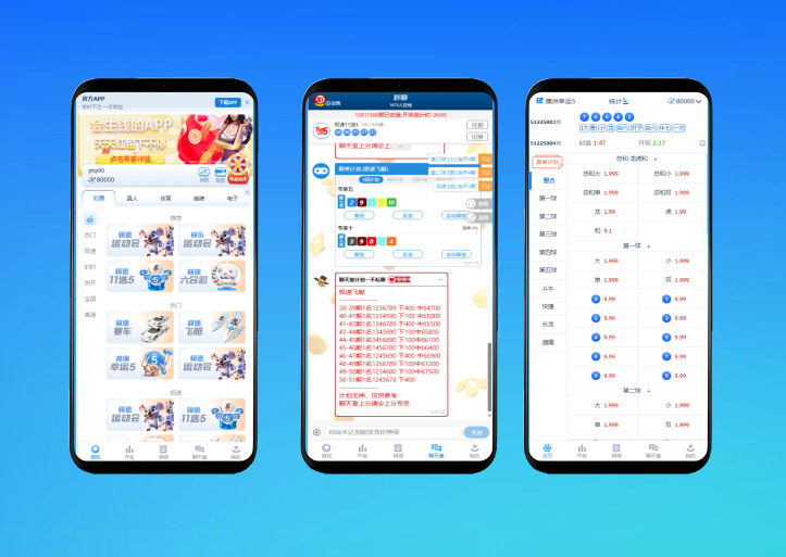 信用盘双面盘源码/彩票信用盘/彩票运动会源码/接口分离/聊天室跟投