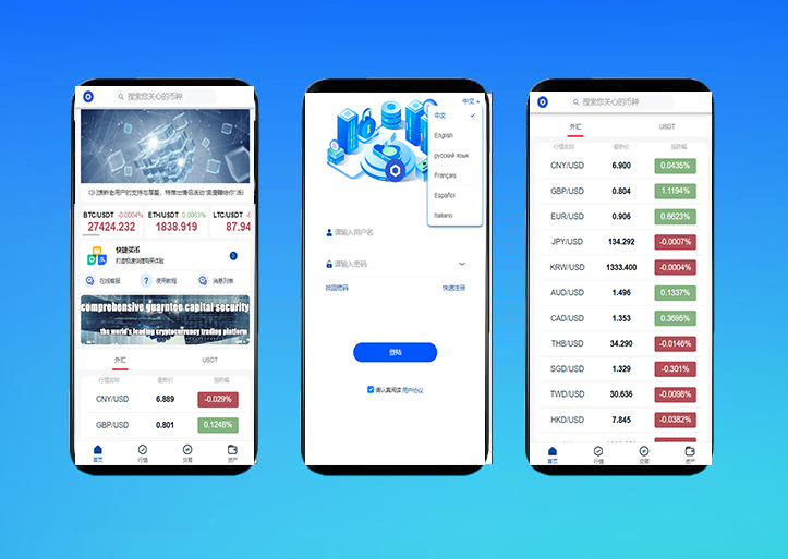 海外多语言微交易源码｜Vue+PHP API交易系统｜外汇期货贵金属虚拟币源码